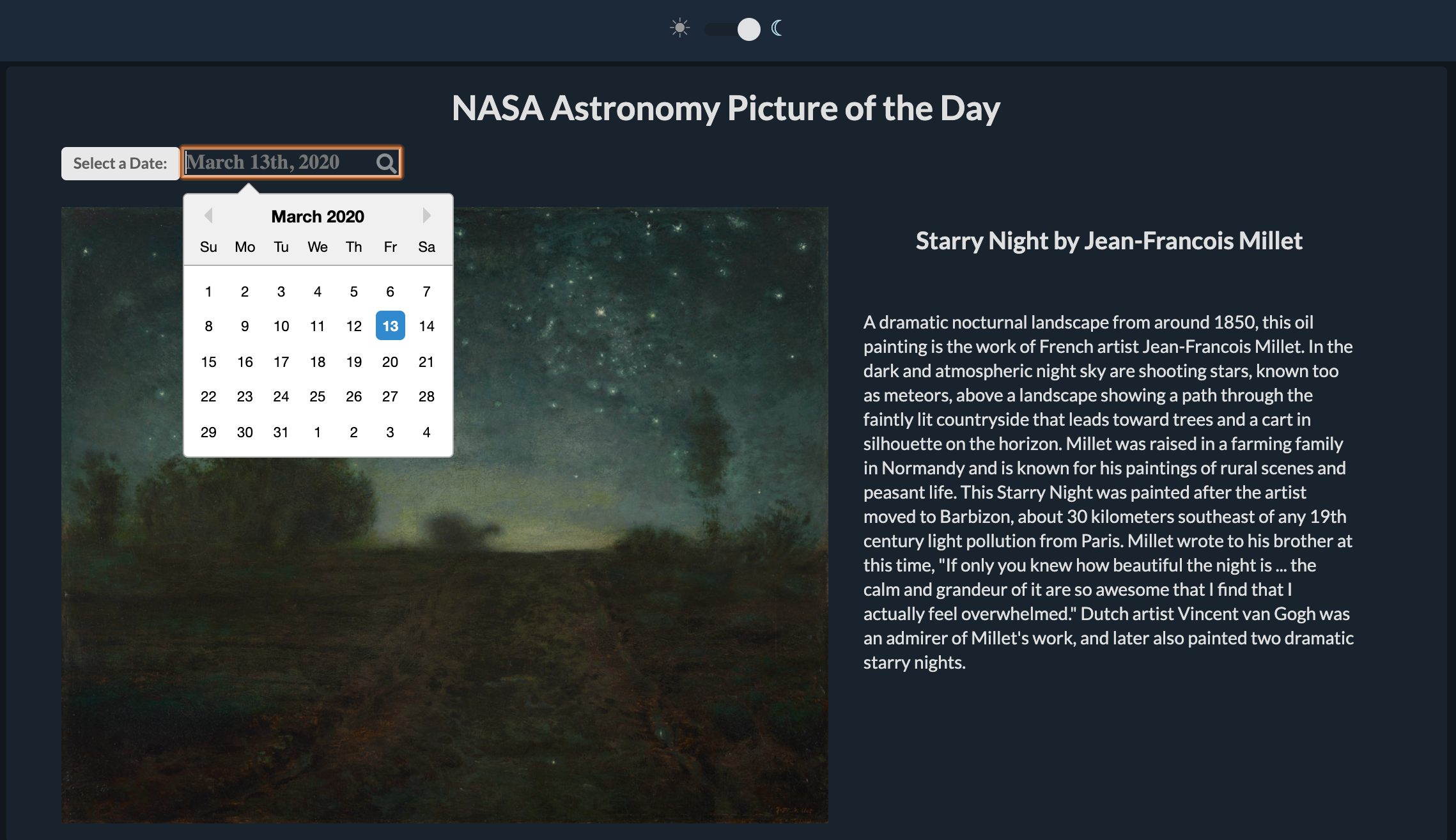 Nasa APOD App